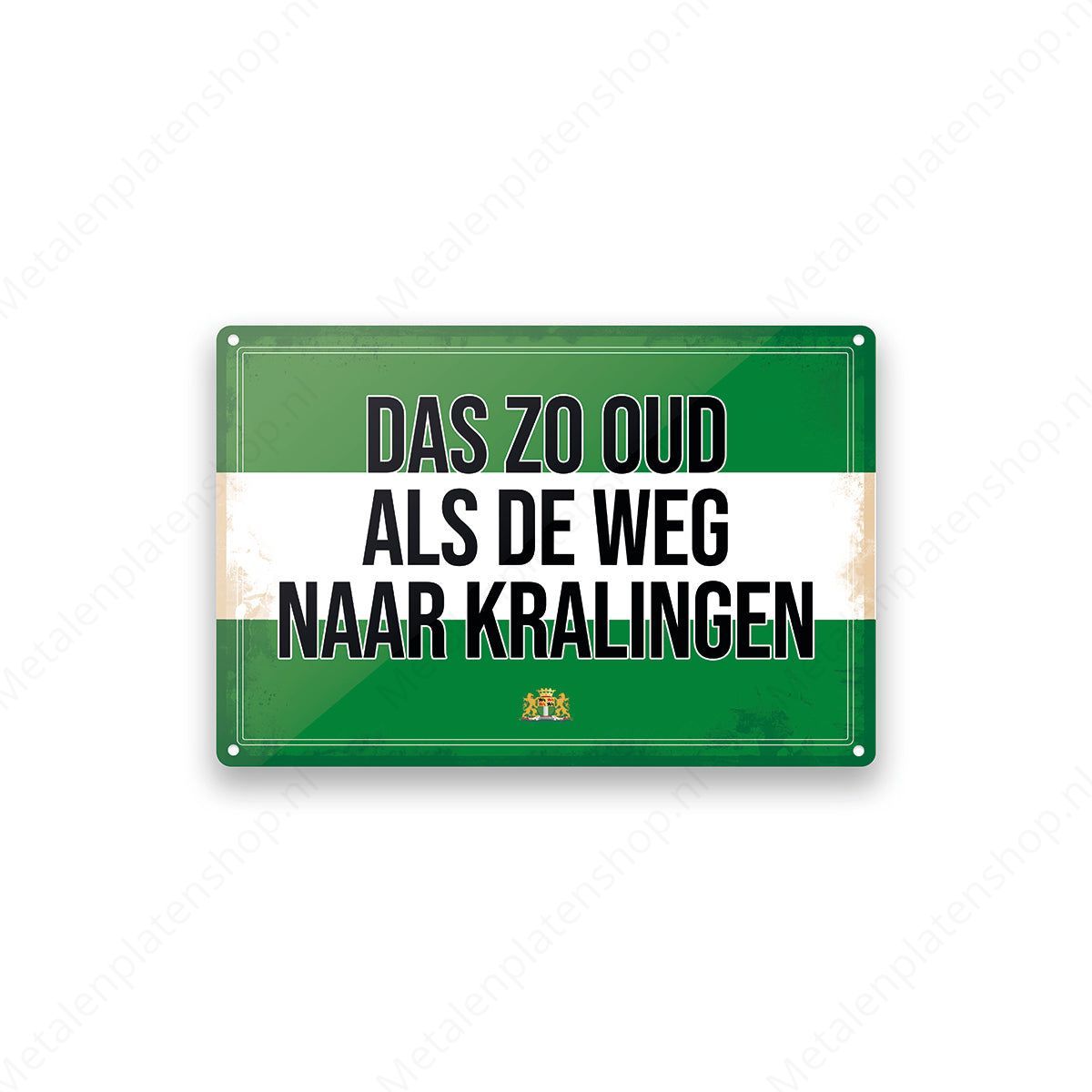 Das zo oud als de weg naar kralingen - Rotterdams Bord