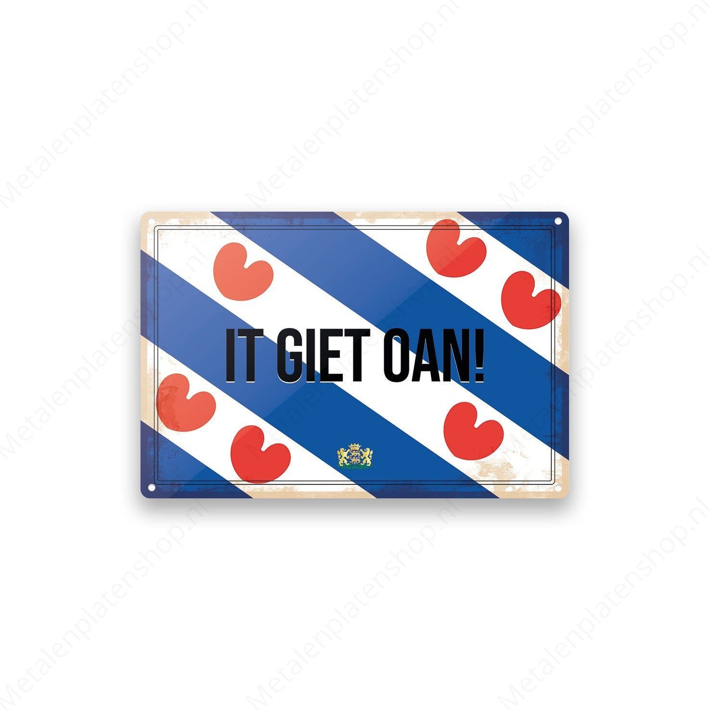 It giet oan! - Frieslandse Borden