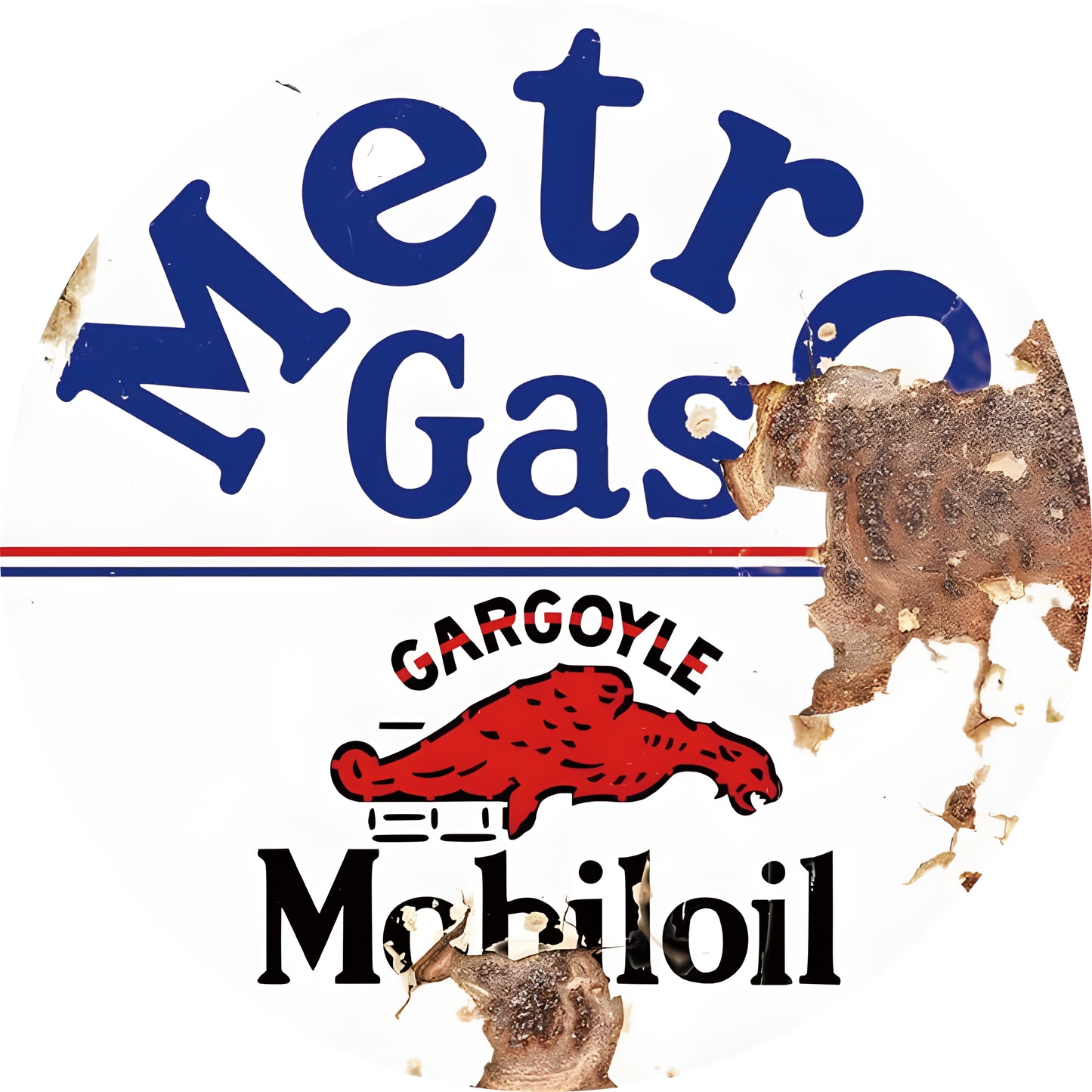 Metro gas Mobiloil