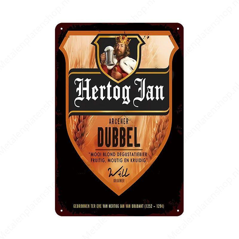 Hertog Jan Dubbel - Metal Wall Sign