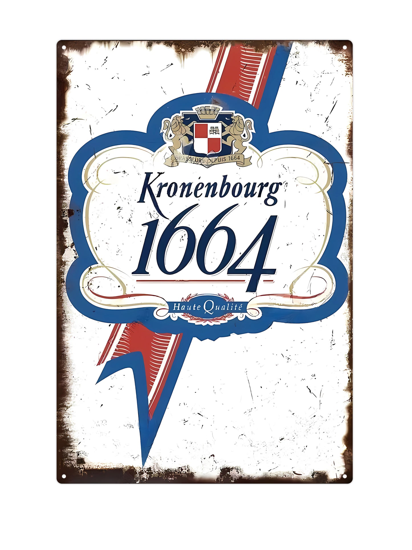 Kronenbourg 1664 - Metal Wall Sign