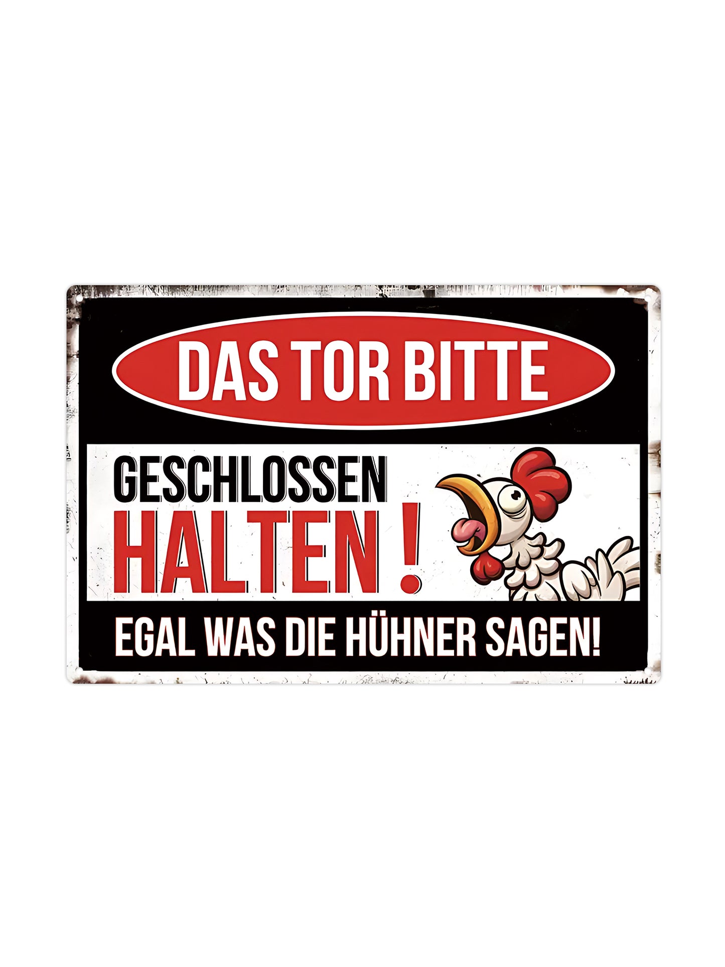 That's the bitterest thing! Egal was die hühner sagen!