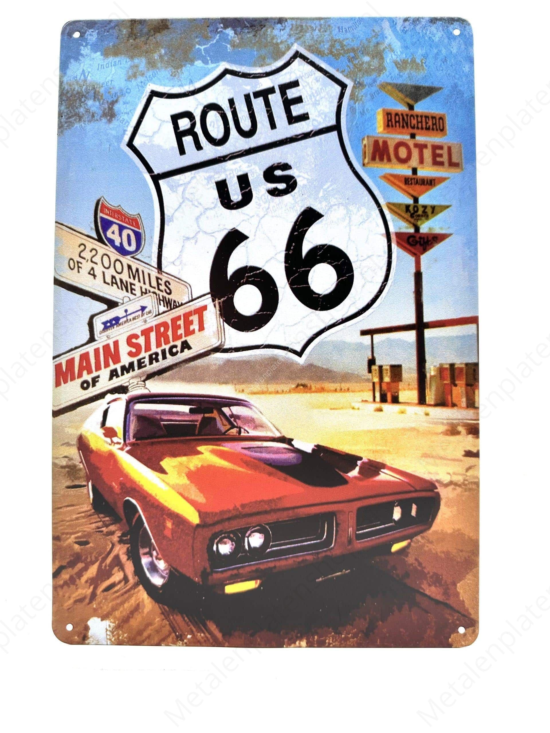 "Route US 66"