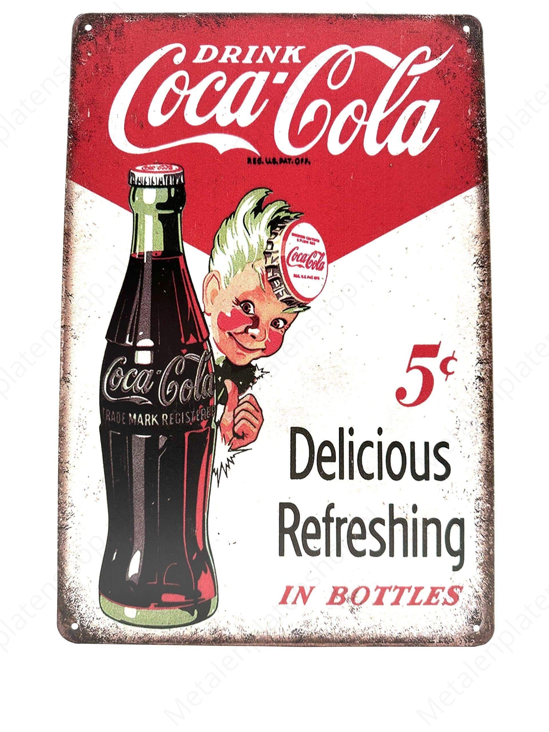 "Delicious Coca-Cola"