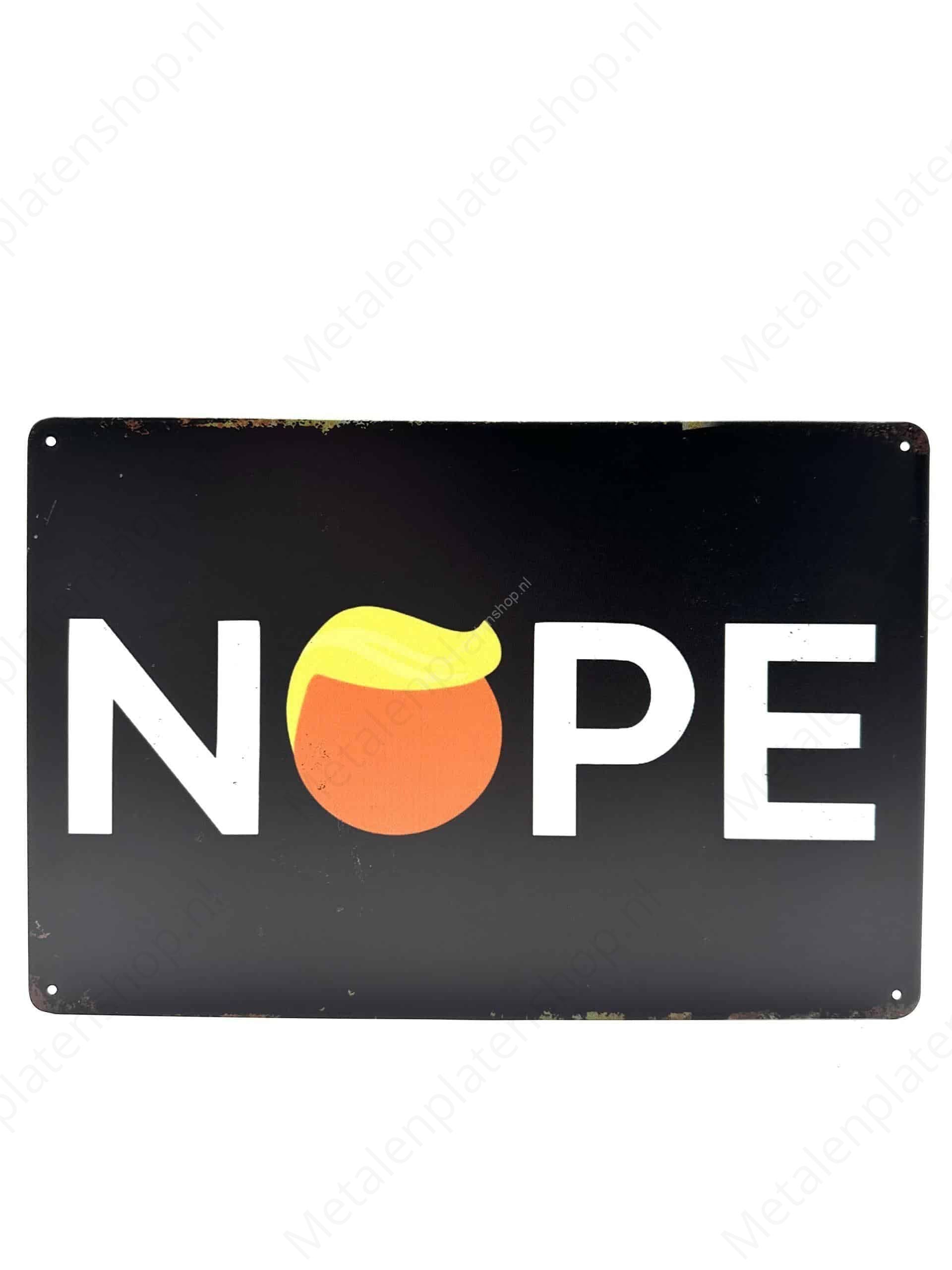 "Nope"