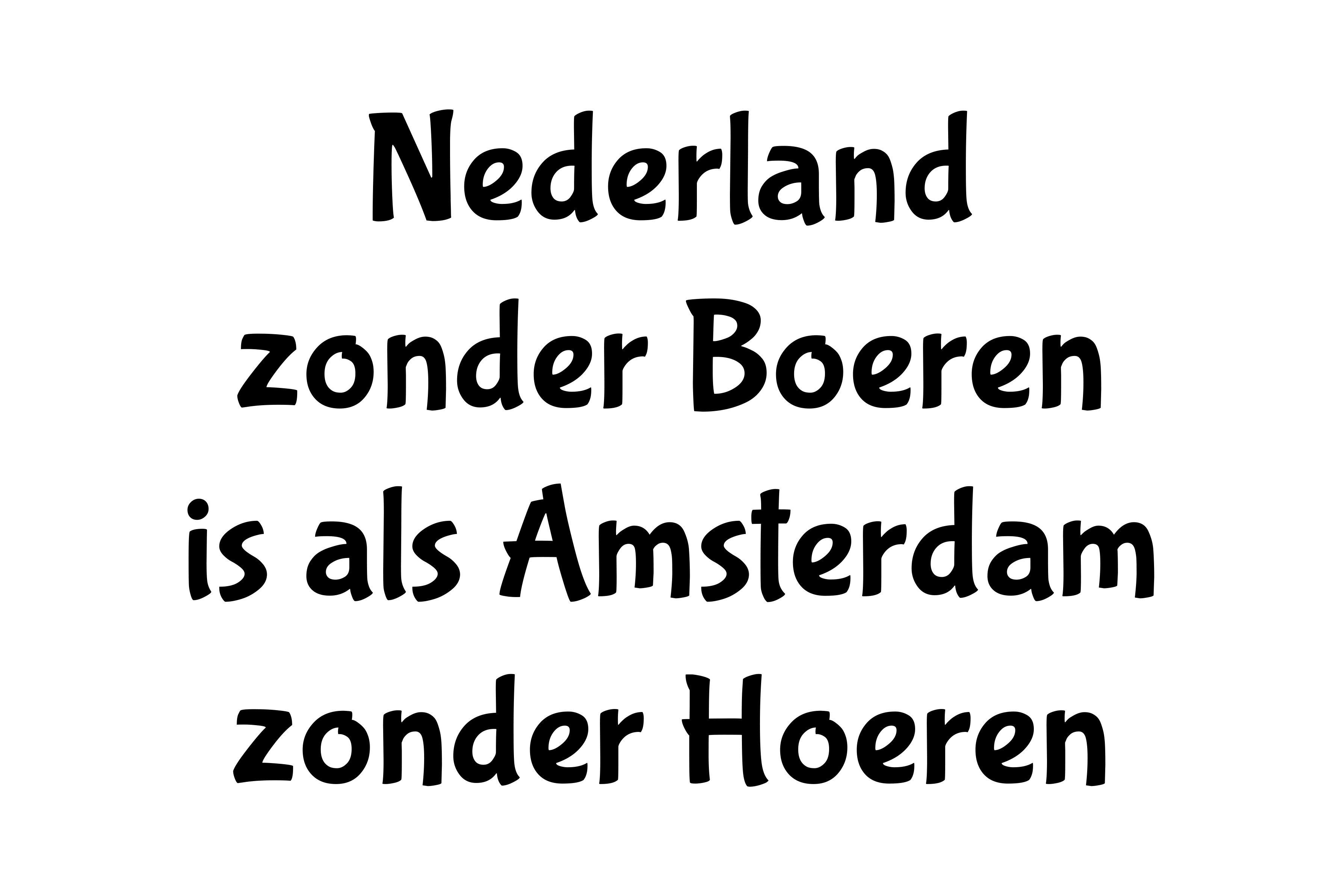 ""
