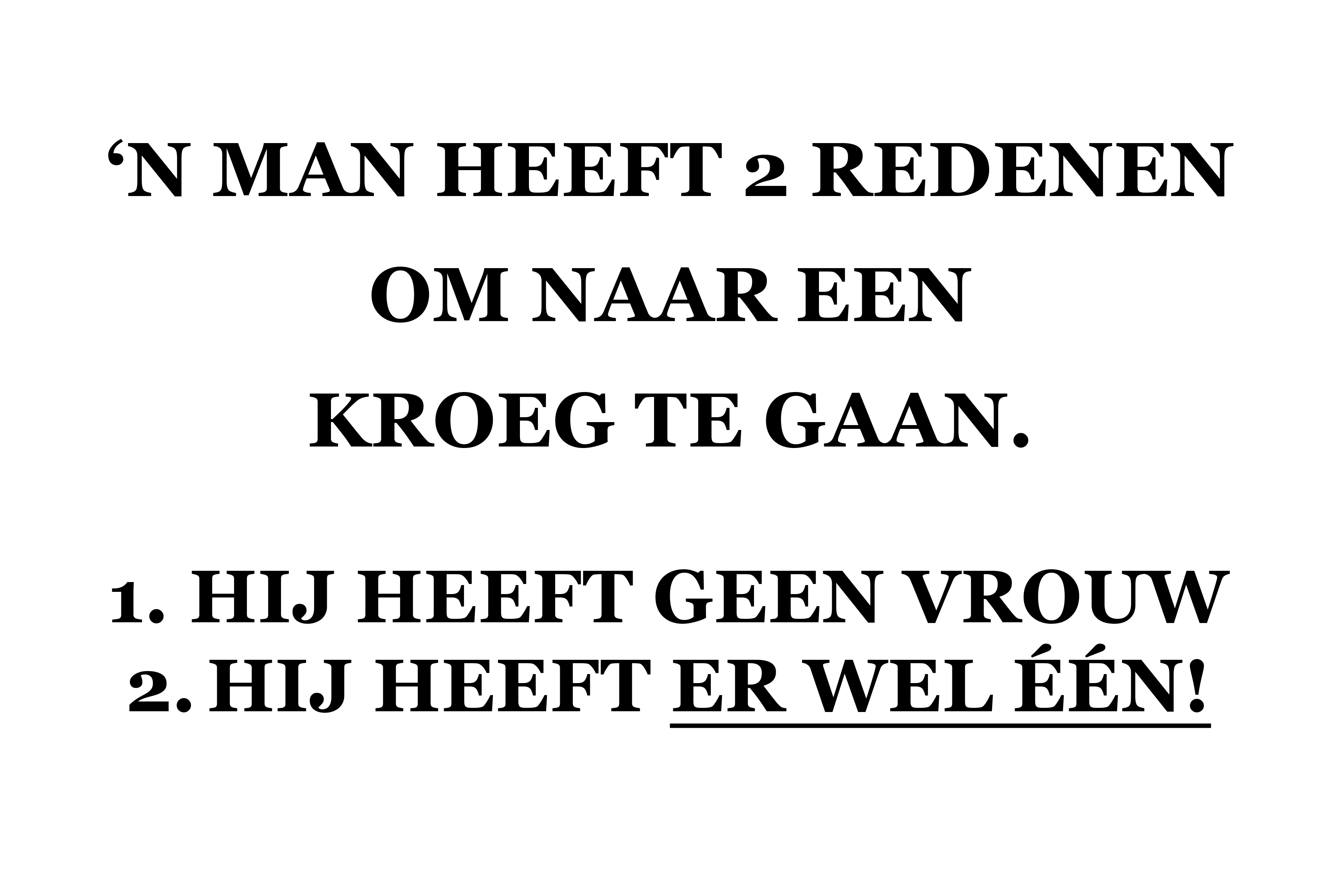 ""