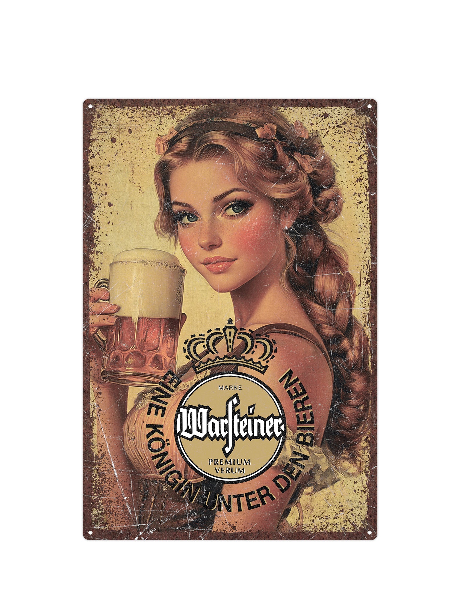 "Warsteiner Metalen Wandbord"