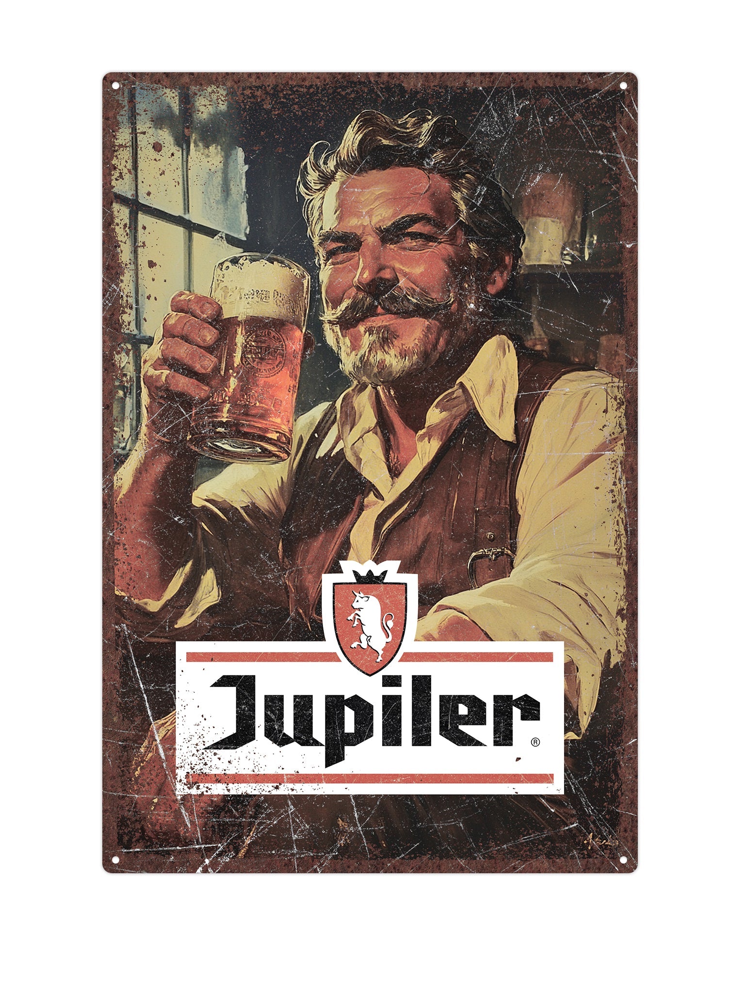 "Jupiler Metalen Wandbord"