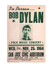 "Bob Dylan Folk Music Concert"