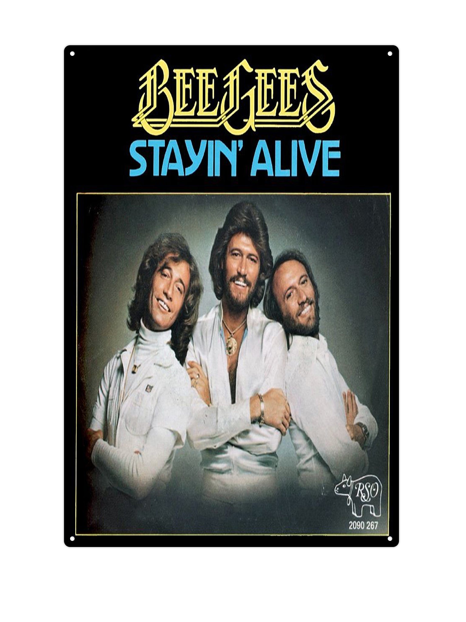 "Beegees stayin alive"