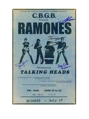 "Ramones Talking Heads"