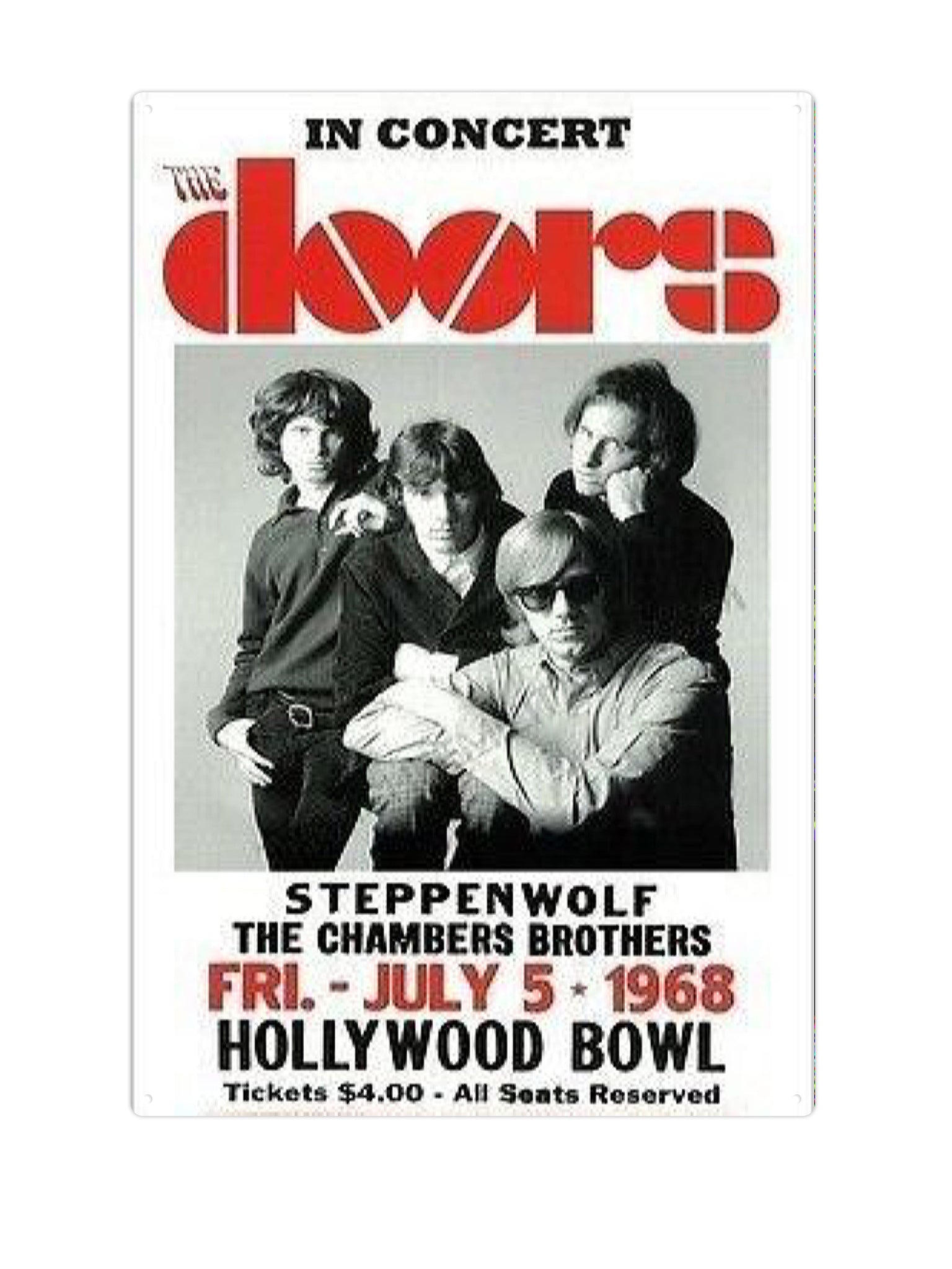 "The Doors Steppenwolf Hollywood bowl"