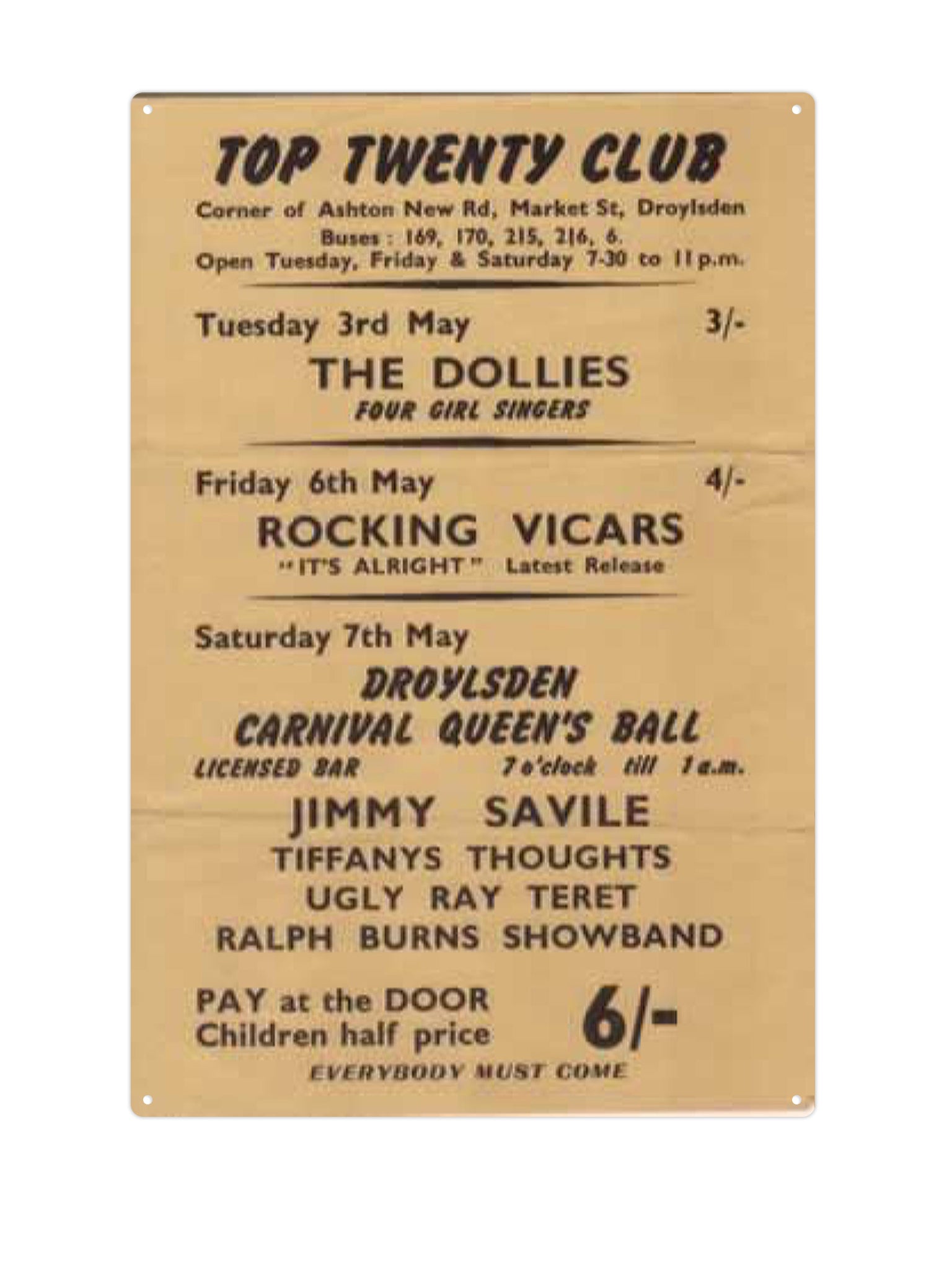"Top Twenty Club"