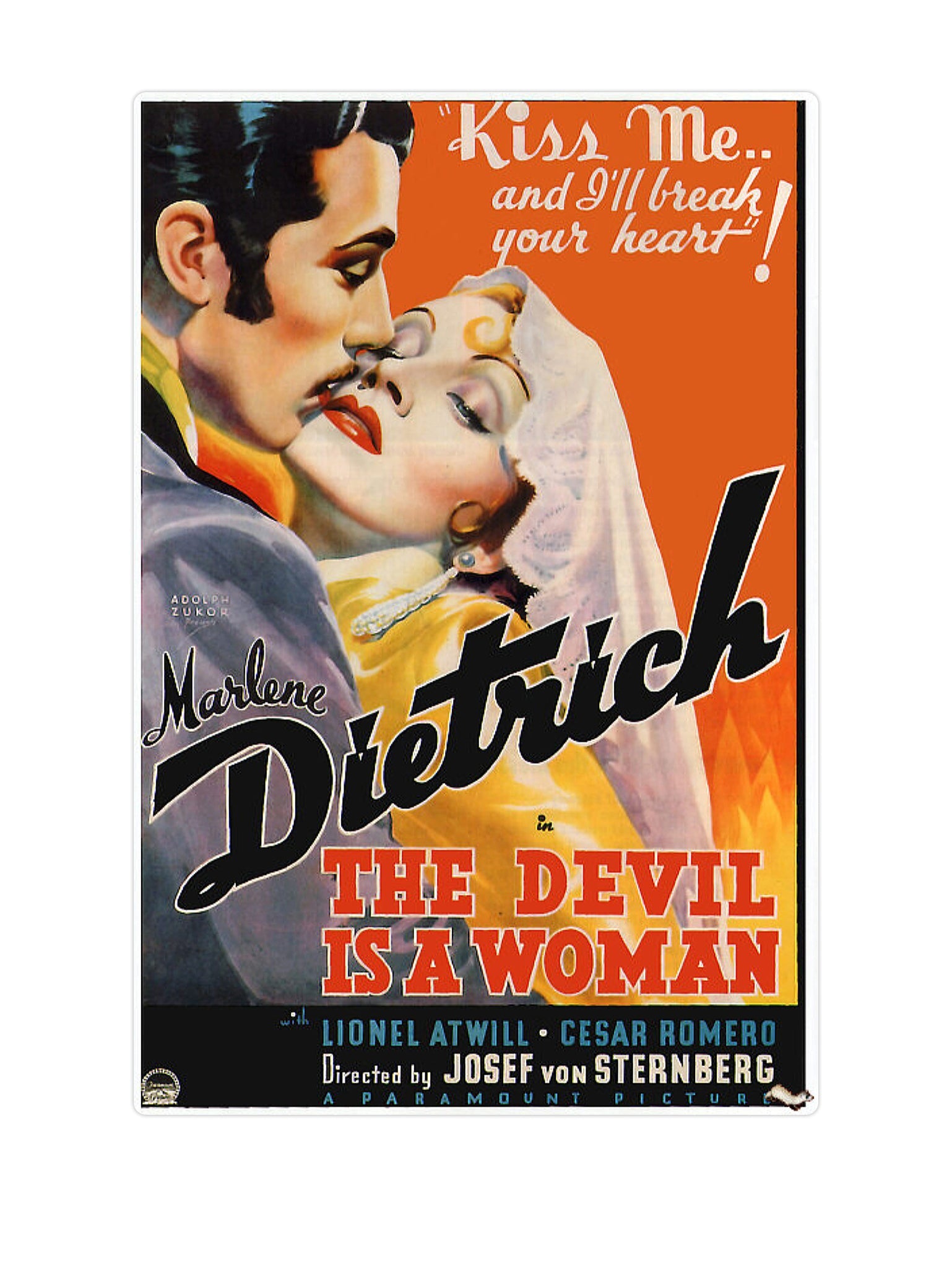 "Dietrich the devil is a woman"