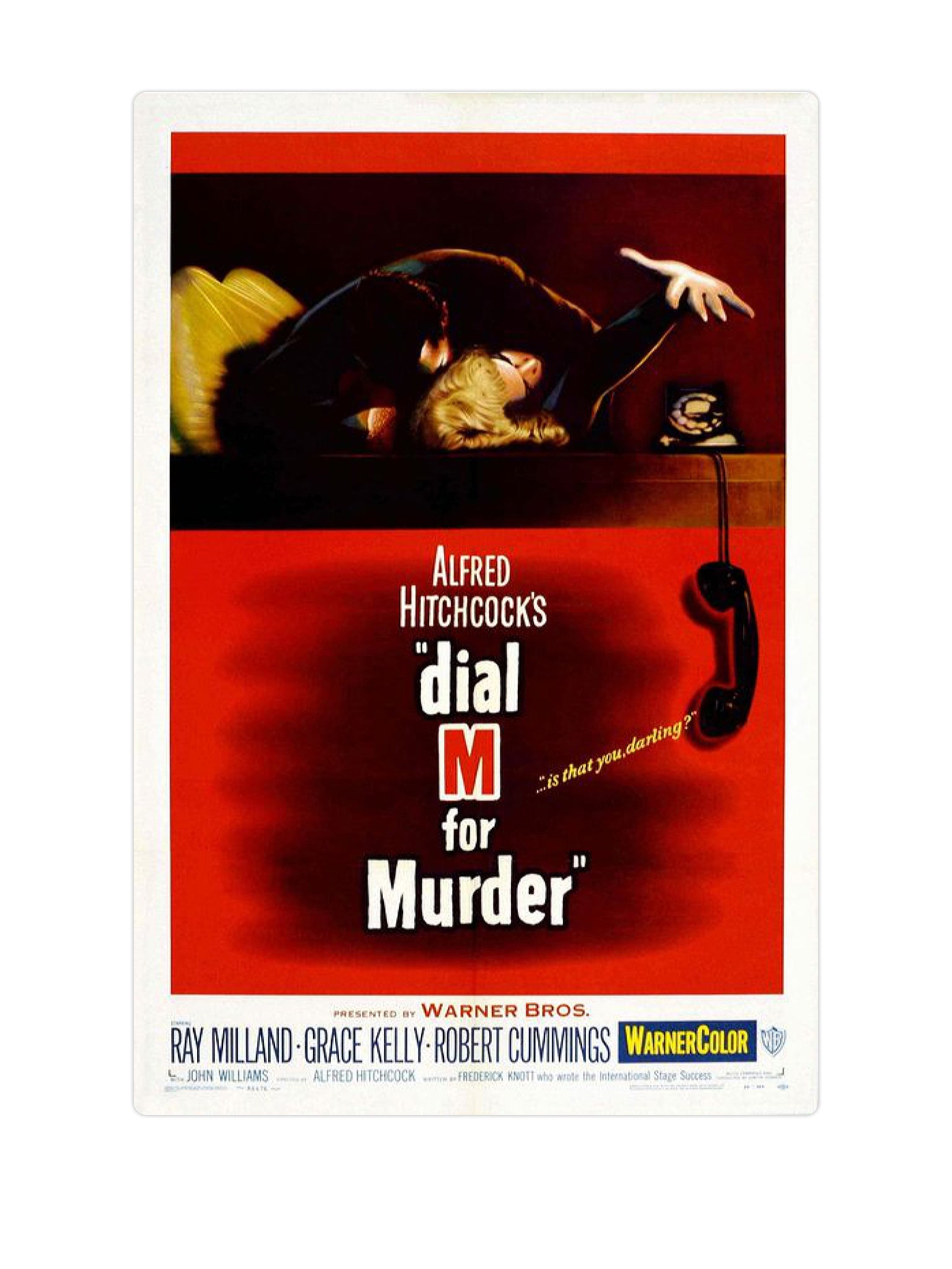 "Dial M for murder"