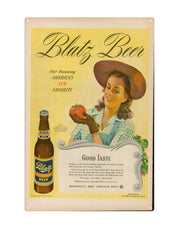 "Blatz Beer"