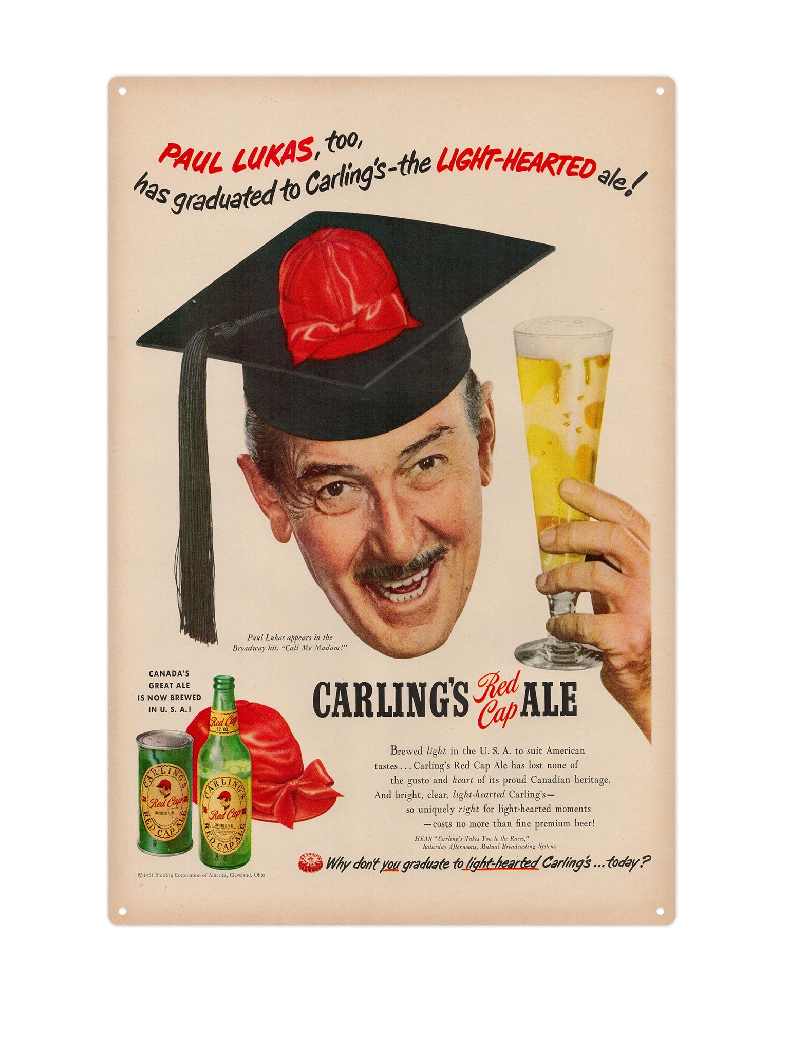 "Carlings Ale"