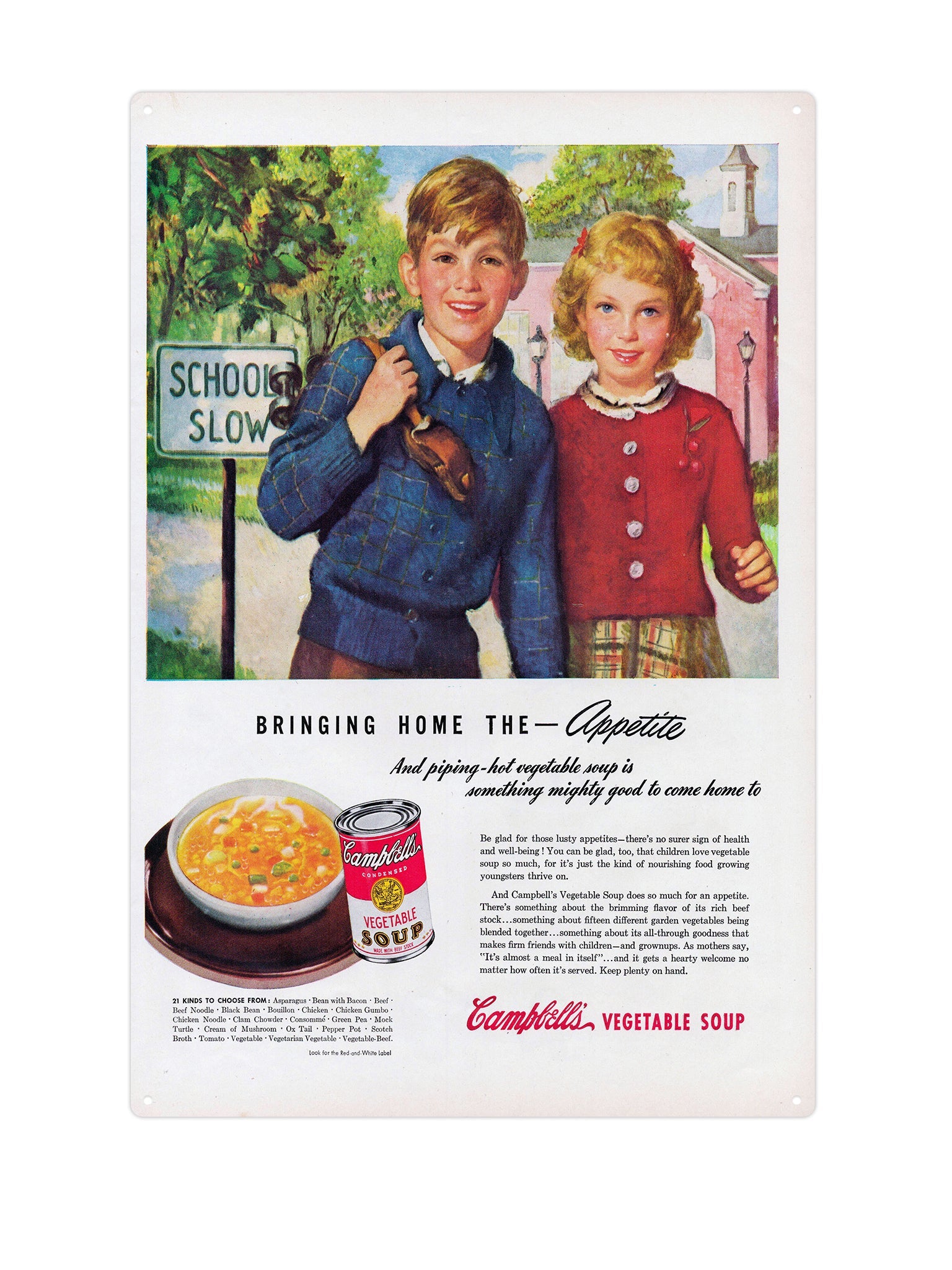 "Campells Vegetable Soup"