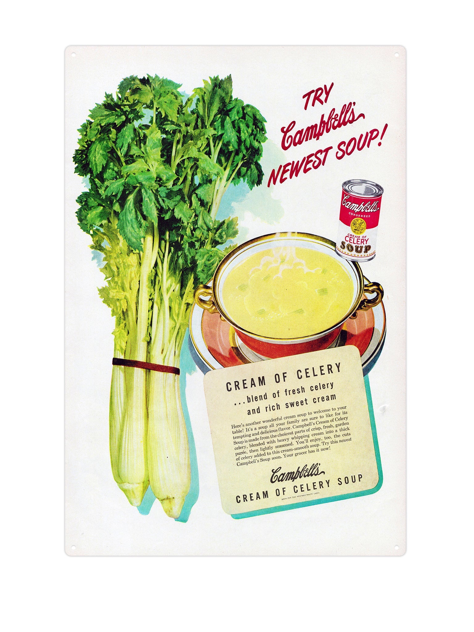 "Campells Celery Soup"