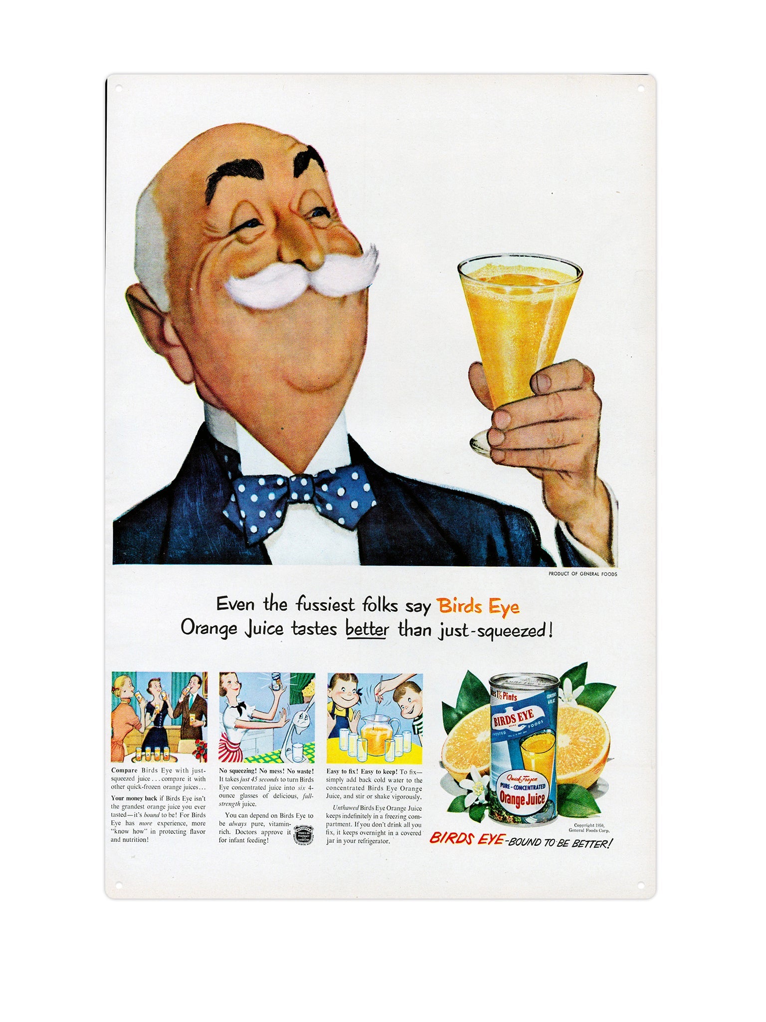 "Birds Eye Orange Juice"