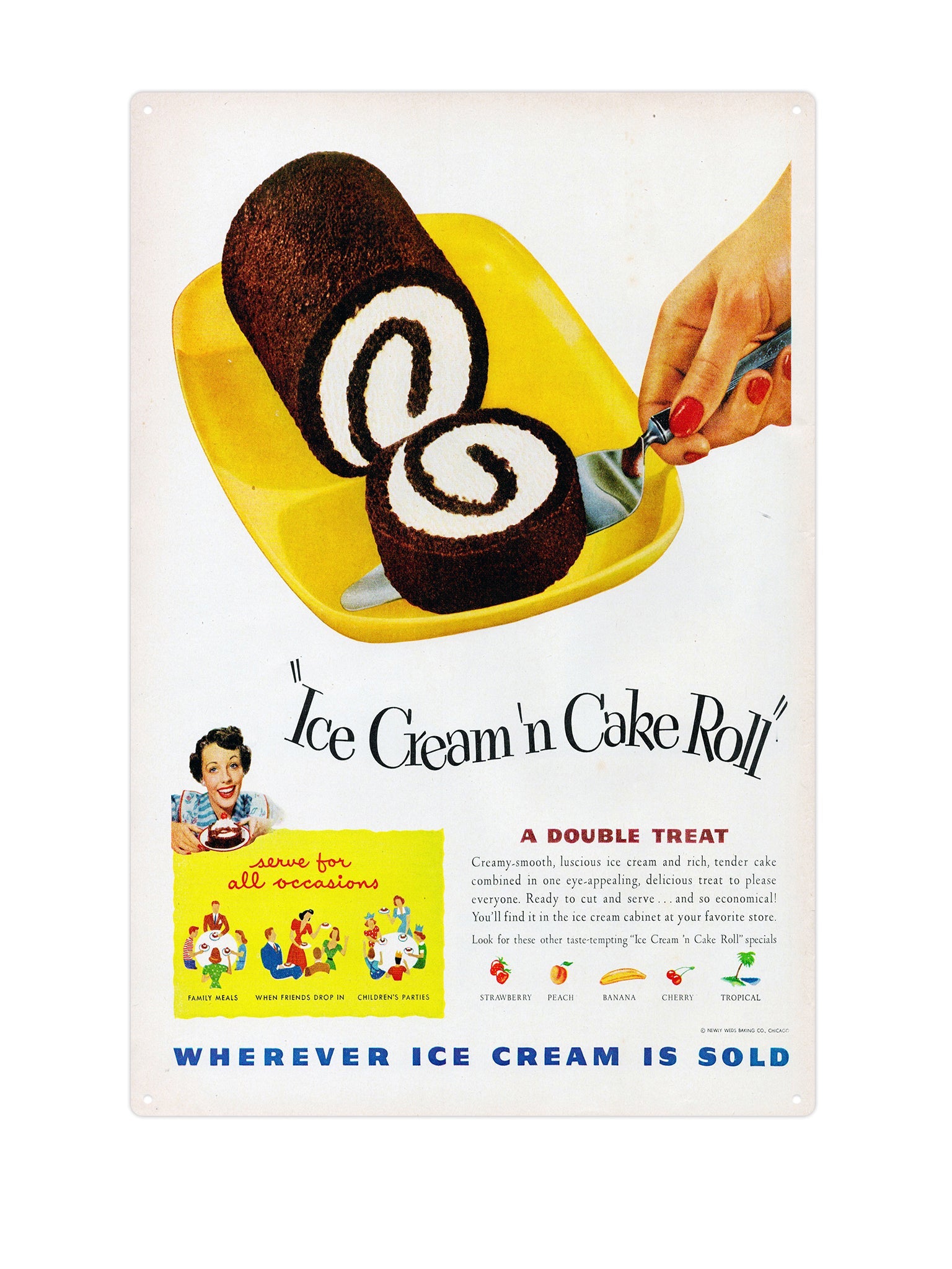 "Ice cream Cake n Roll"