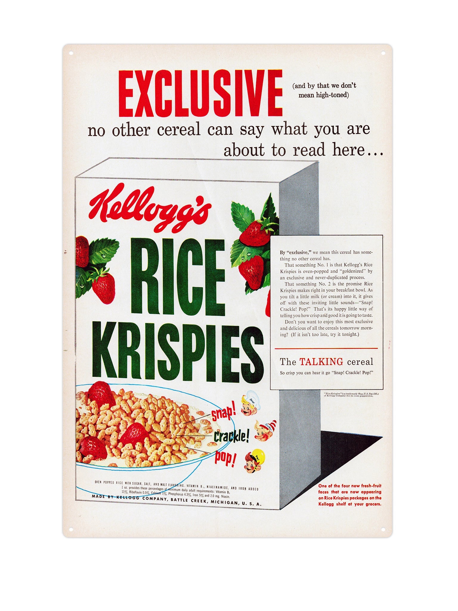 "Kellog's Rice Crispies"
