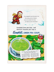 "Campells Green Pea Soup"
