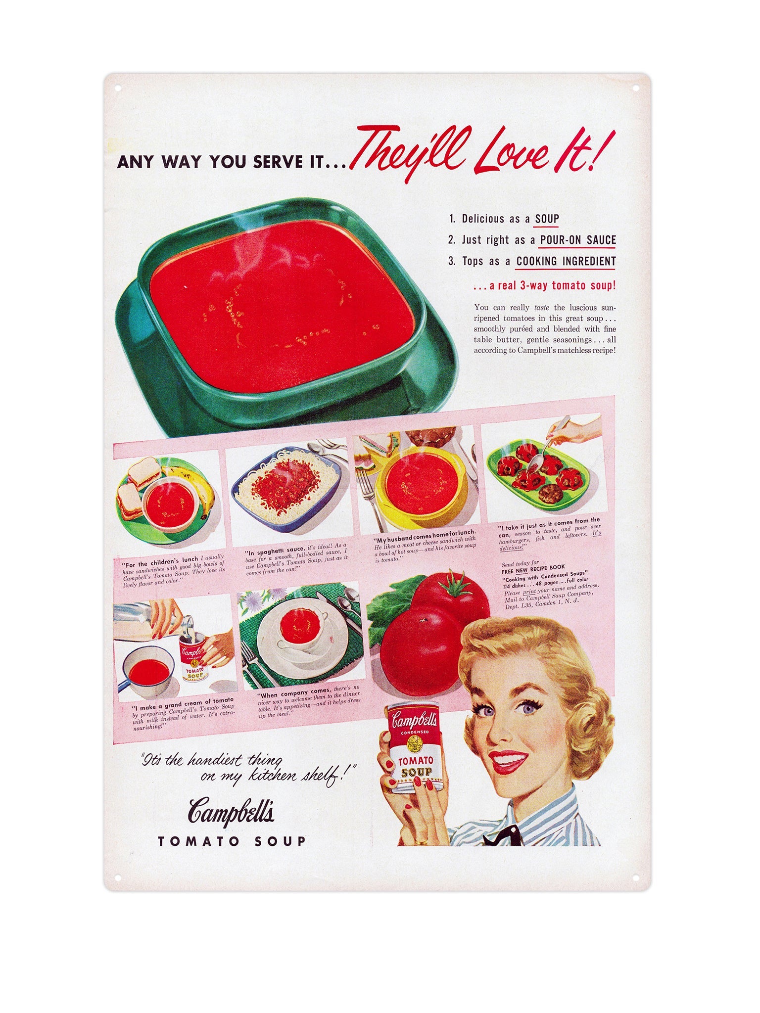 "Campells tomato soup"