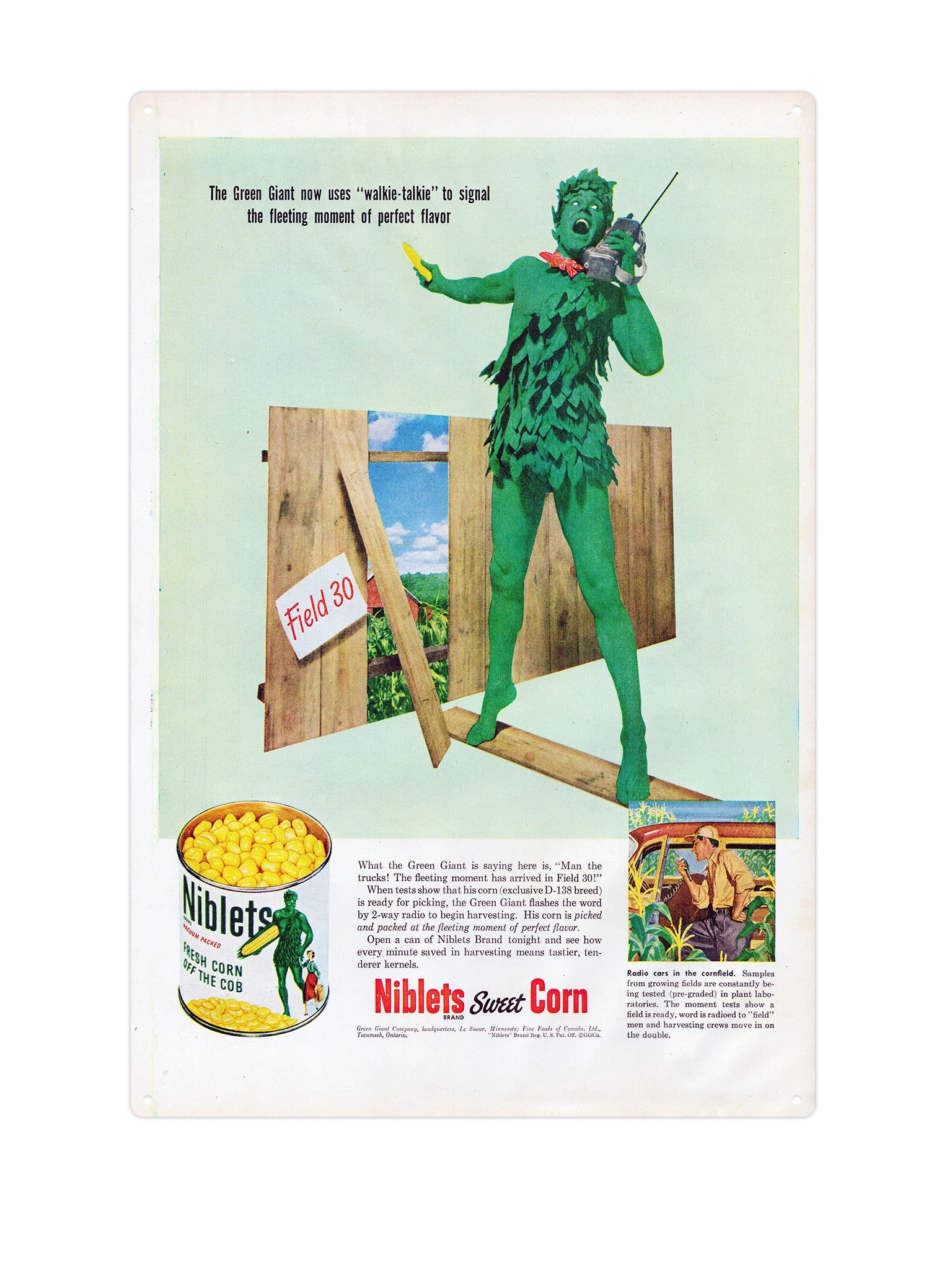 "Niblets Sweet Corn"