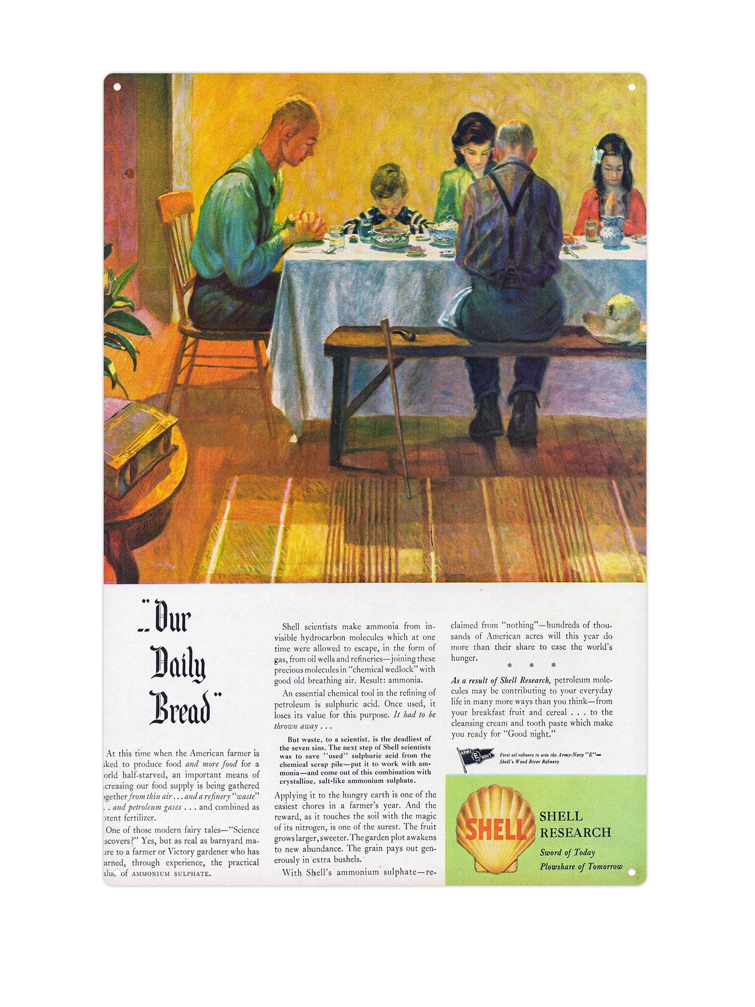 "Shell Praying Family"