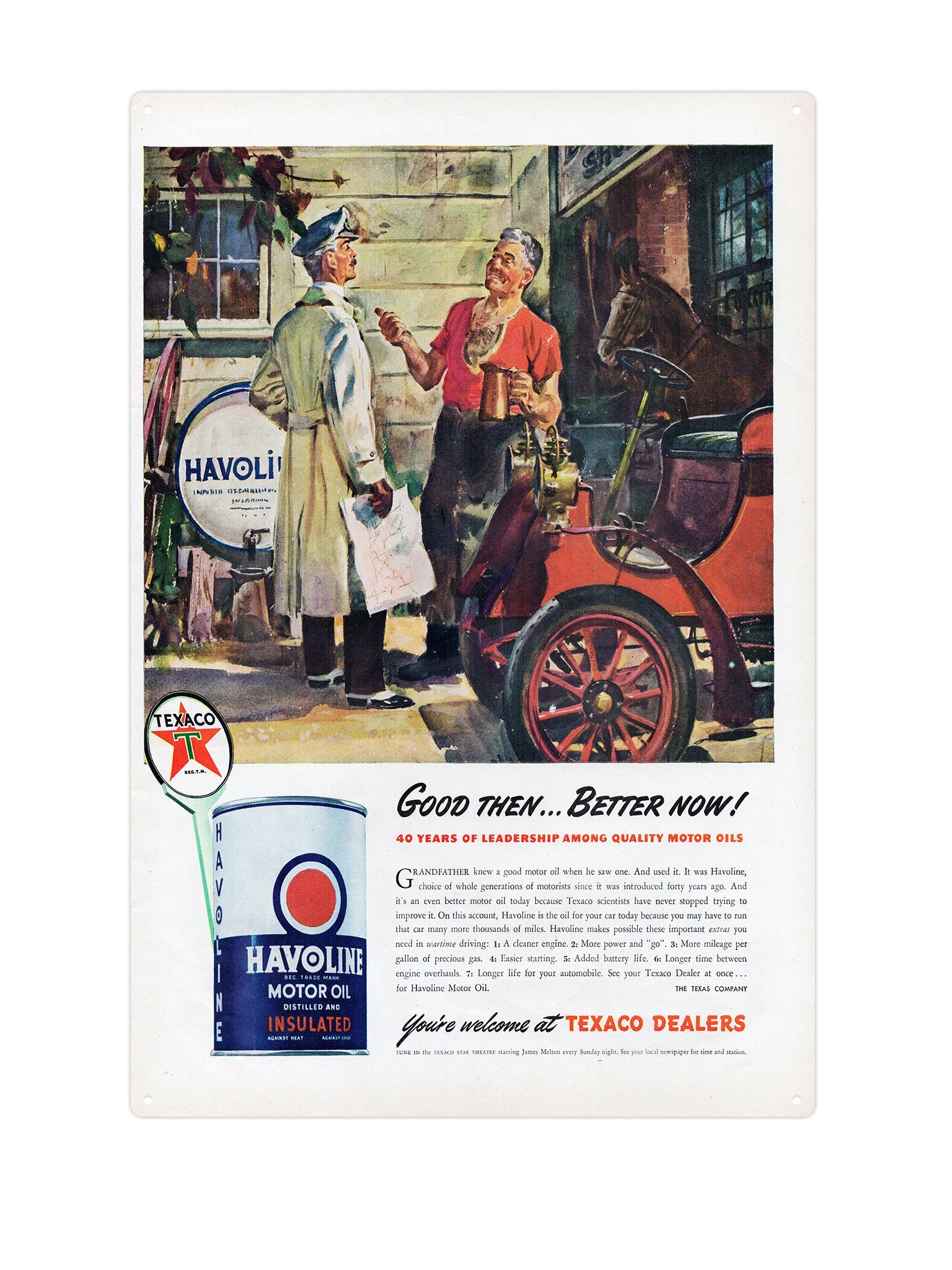 "Havoline Motor Oil"