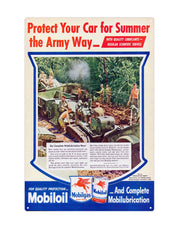 "MobilOil Protect your car"