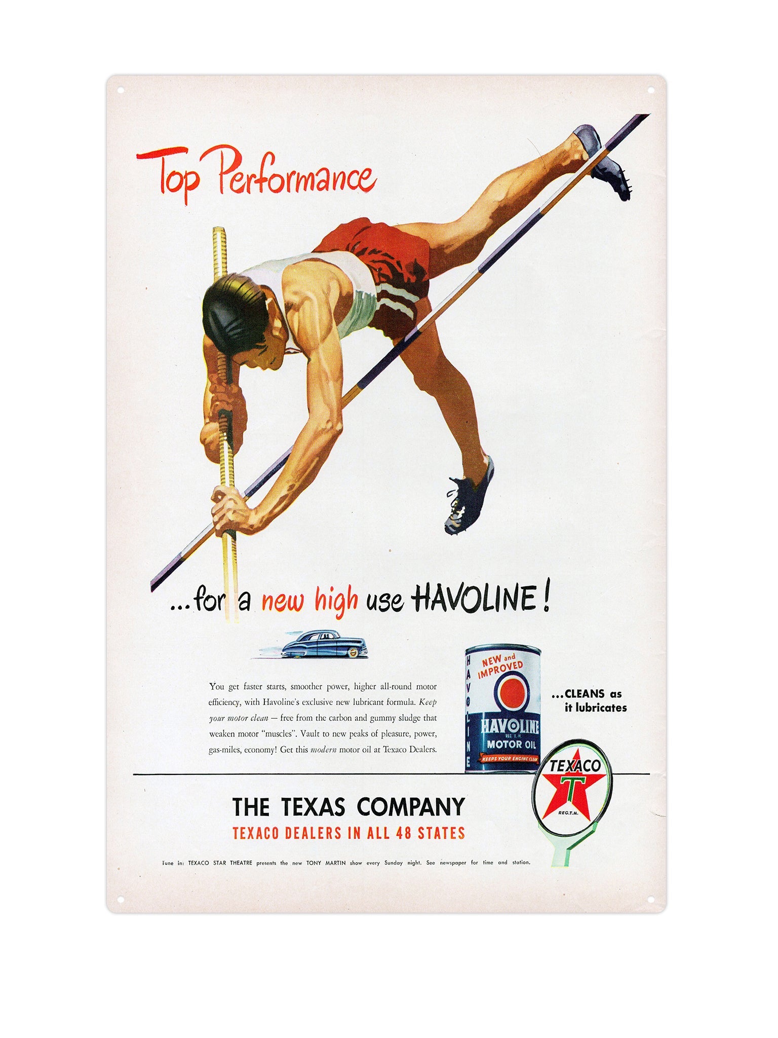 "Texaco Top Performance"