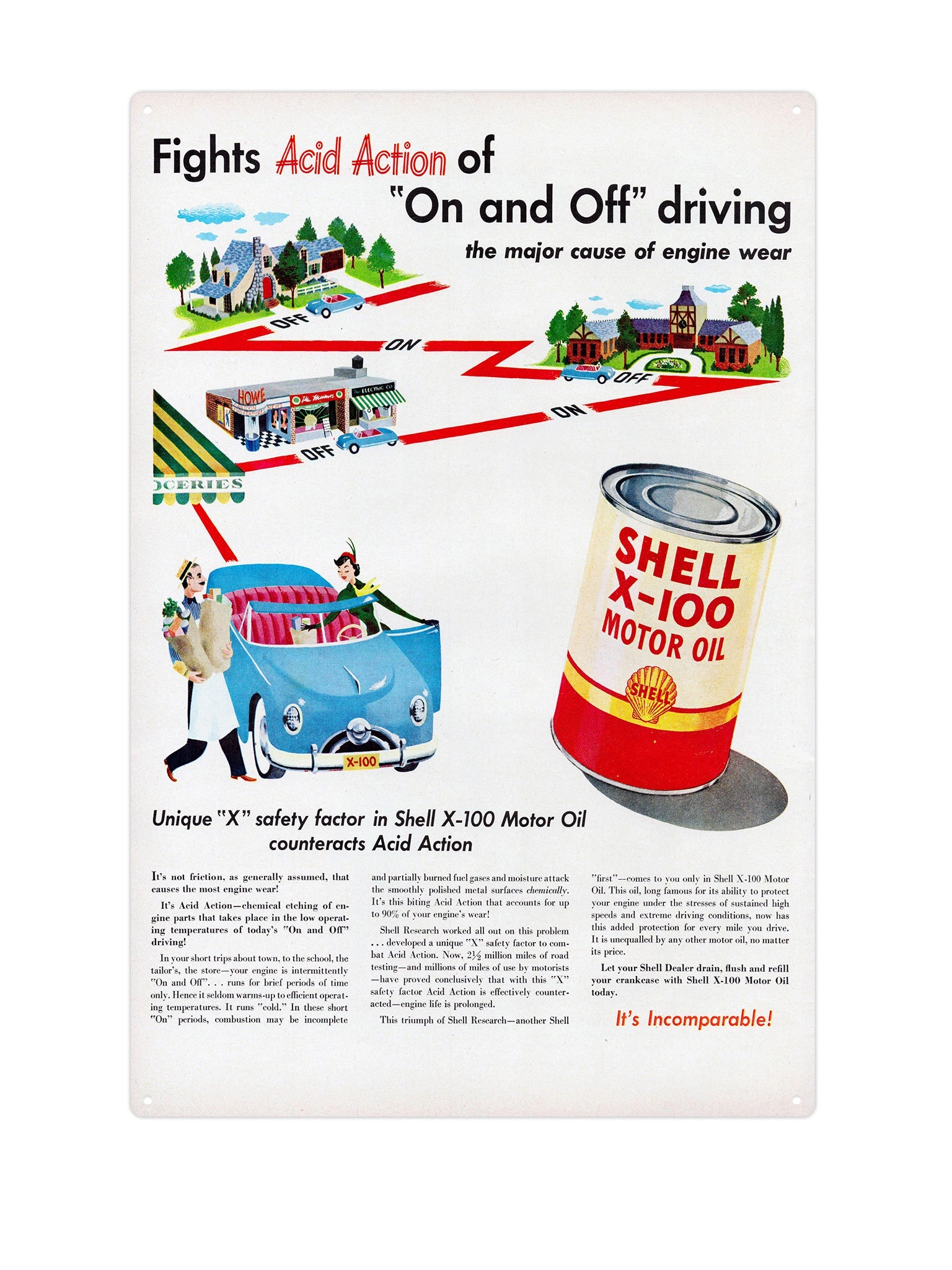 "Shell Fights acid action"