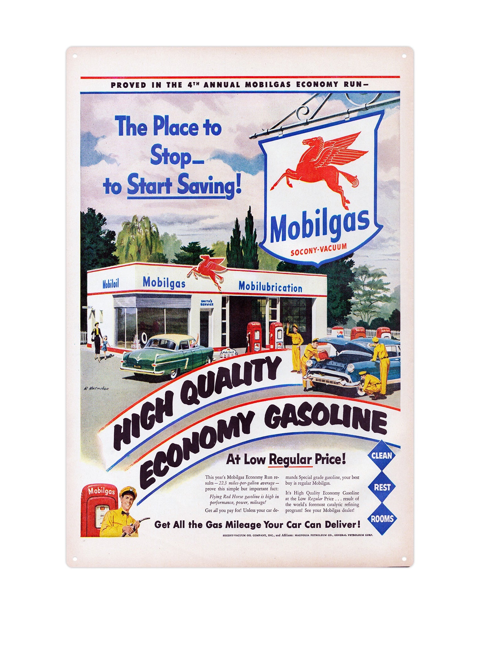 "Mobilgas High Quality"