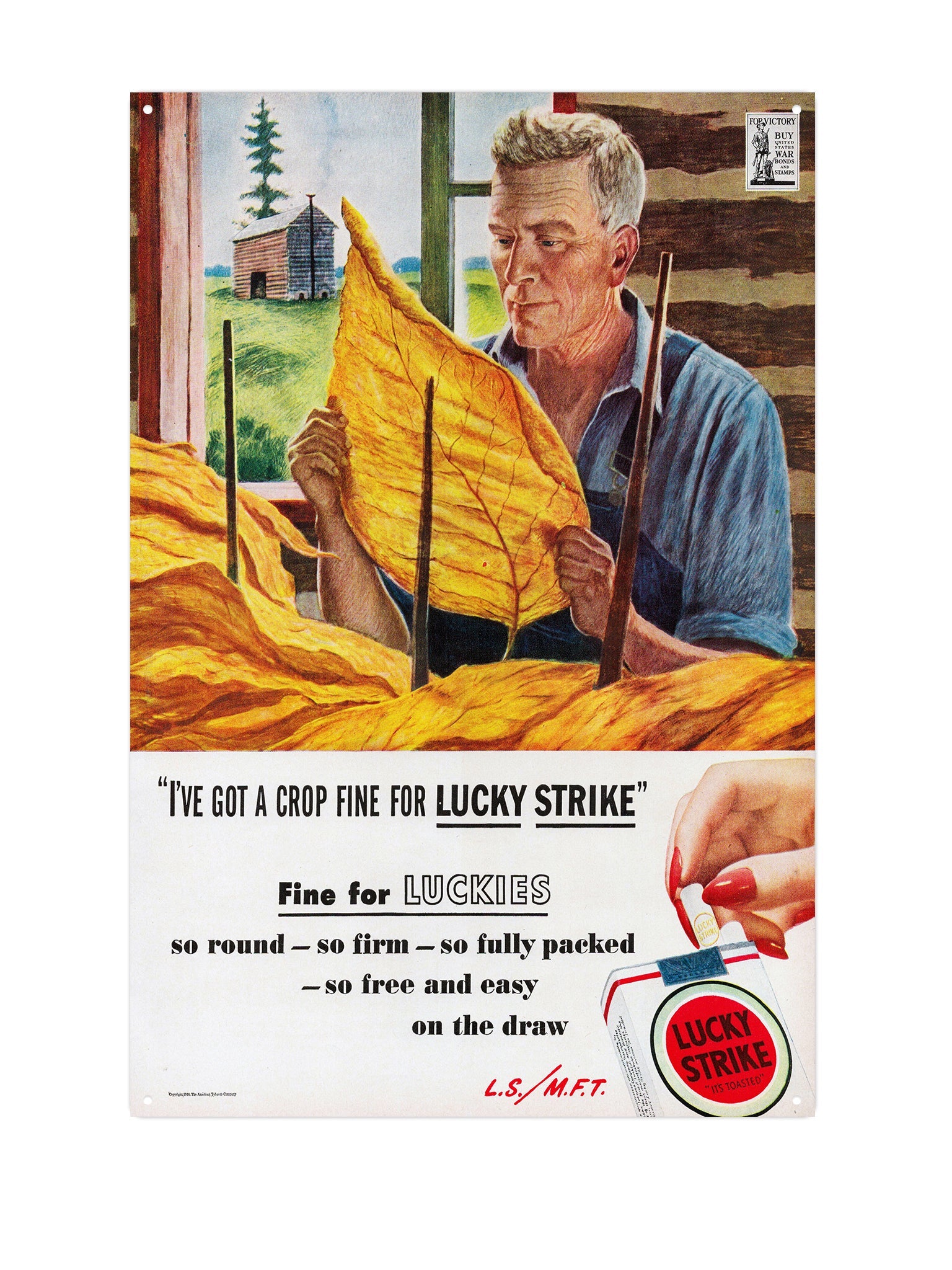 "Lucky Strike Fine For Luckies"