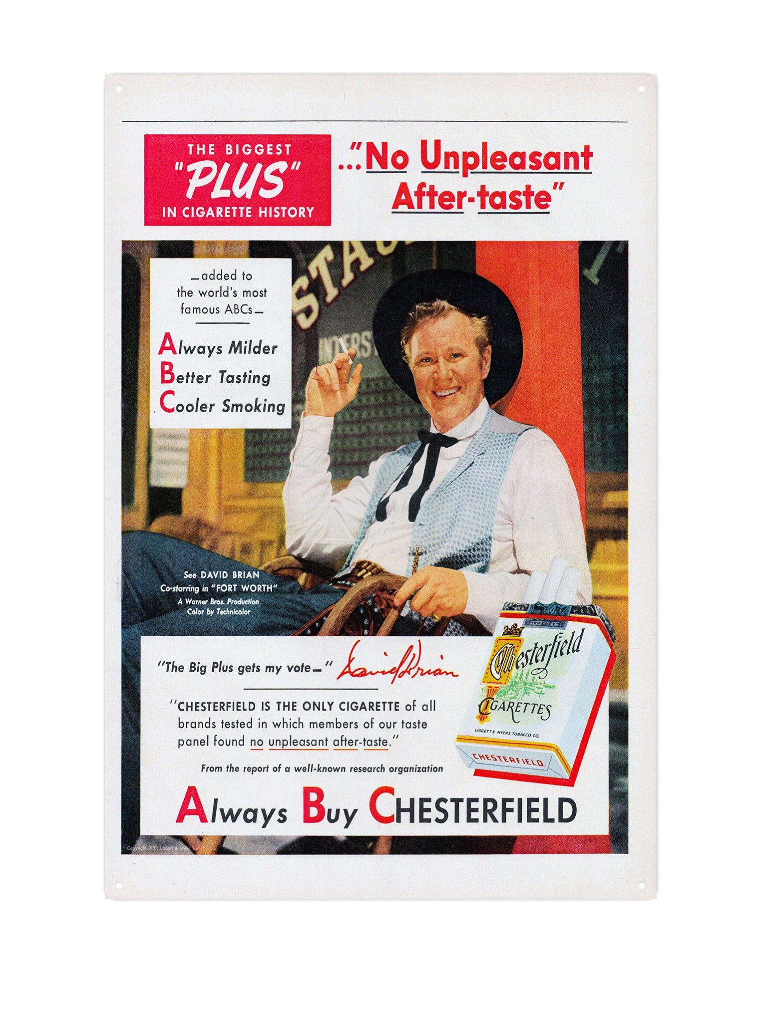 "Always Buy Chesterfield"