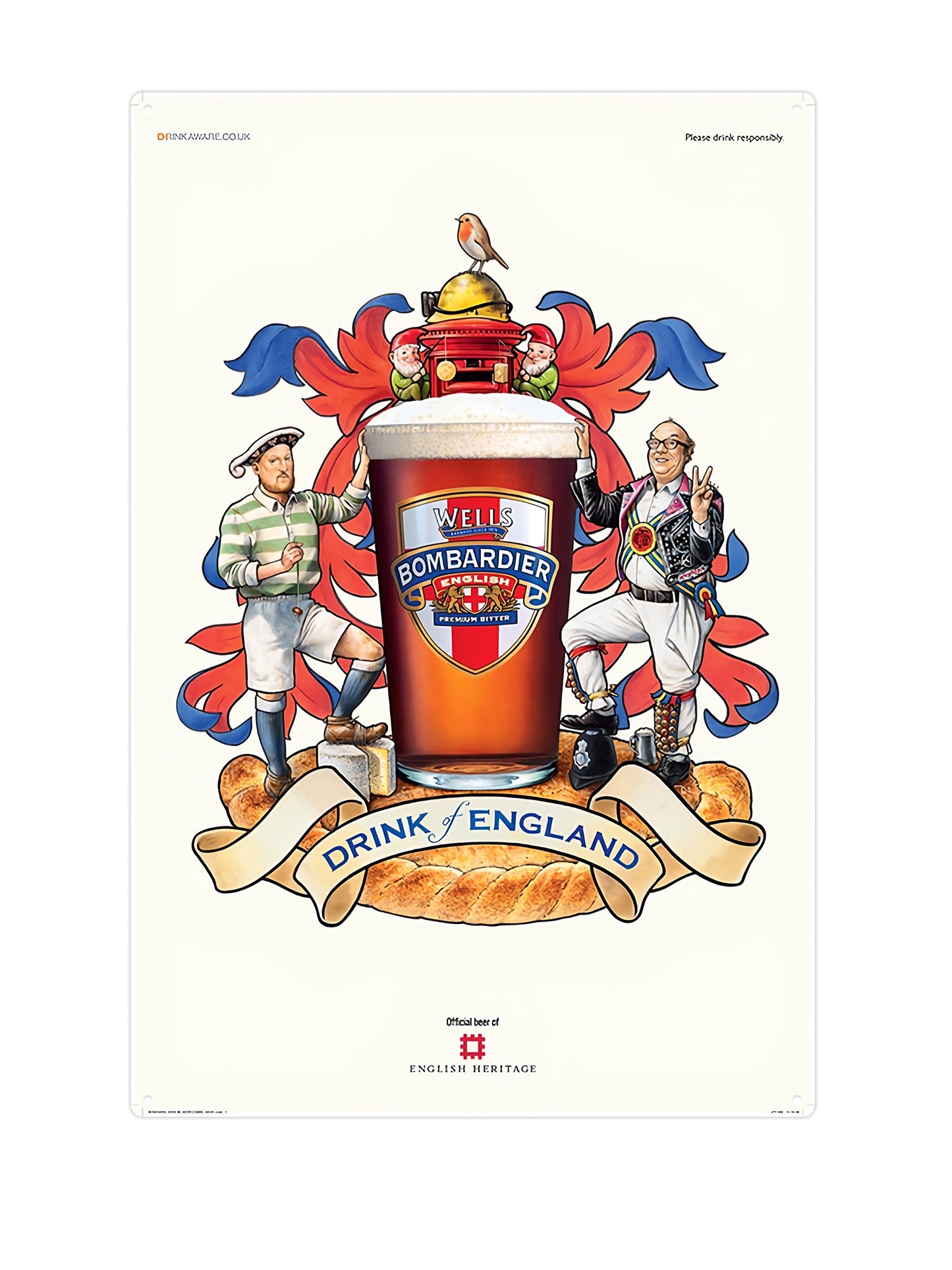 "Drink England Wells Bombardier"