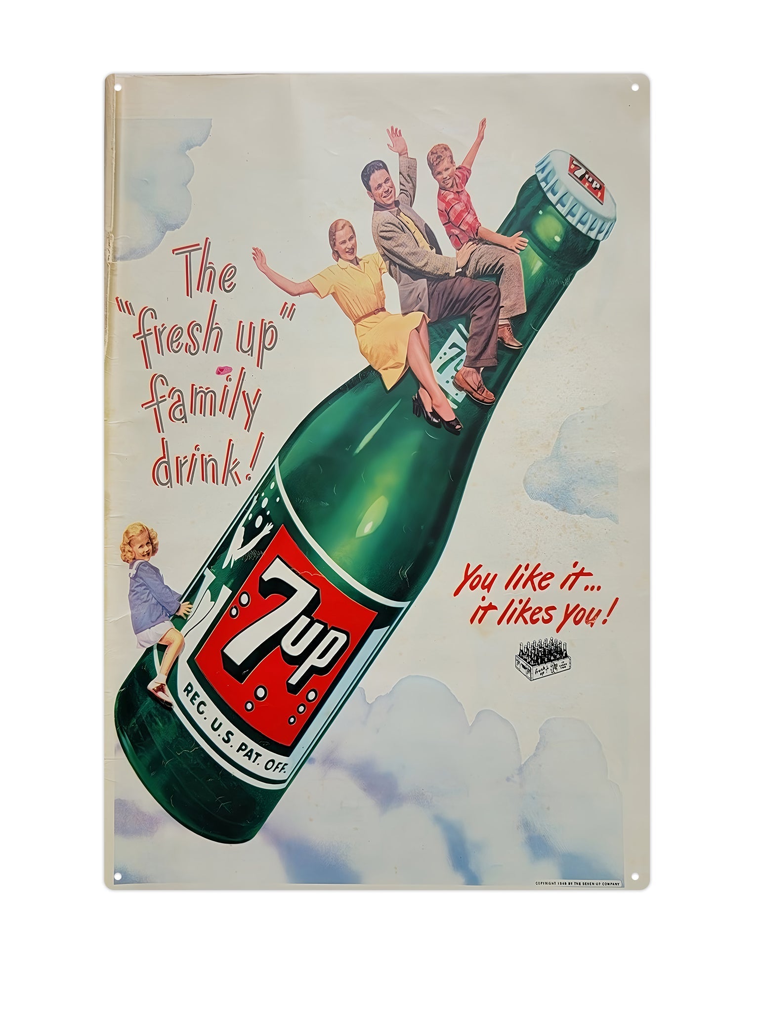 "7up It likes you"