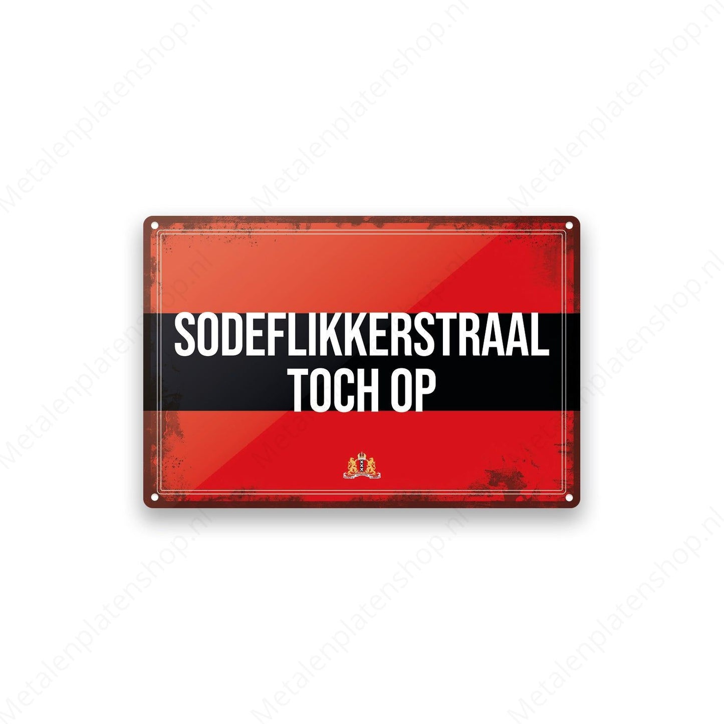 Sodeflikkerstraal toch op - Amsterdams Bord