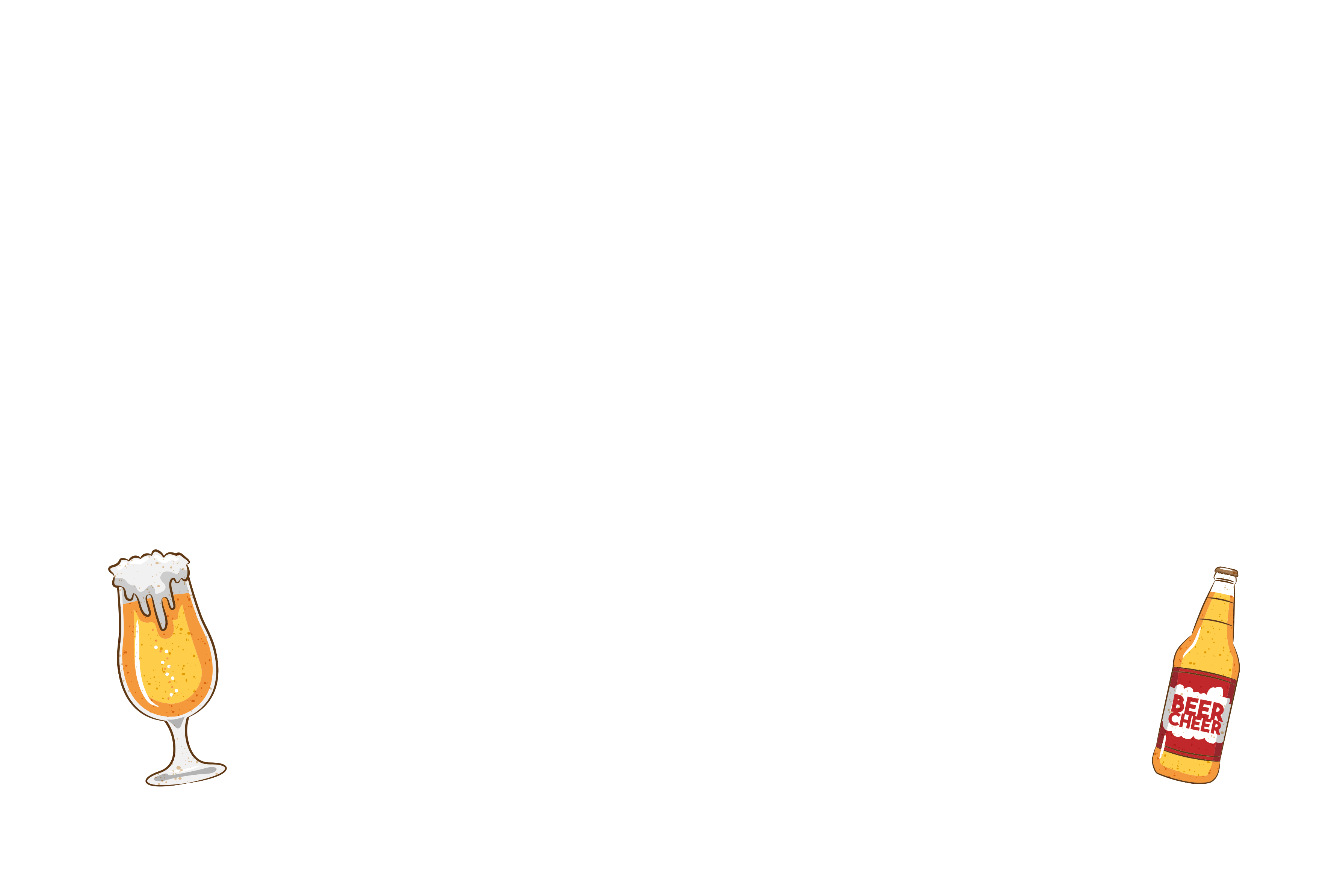 Vertrouw op Bier, niet op het weer - Cafe Bord