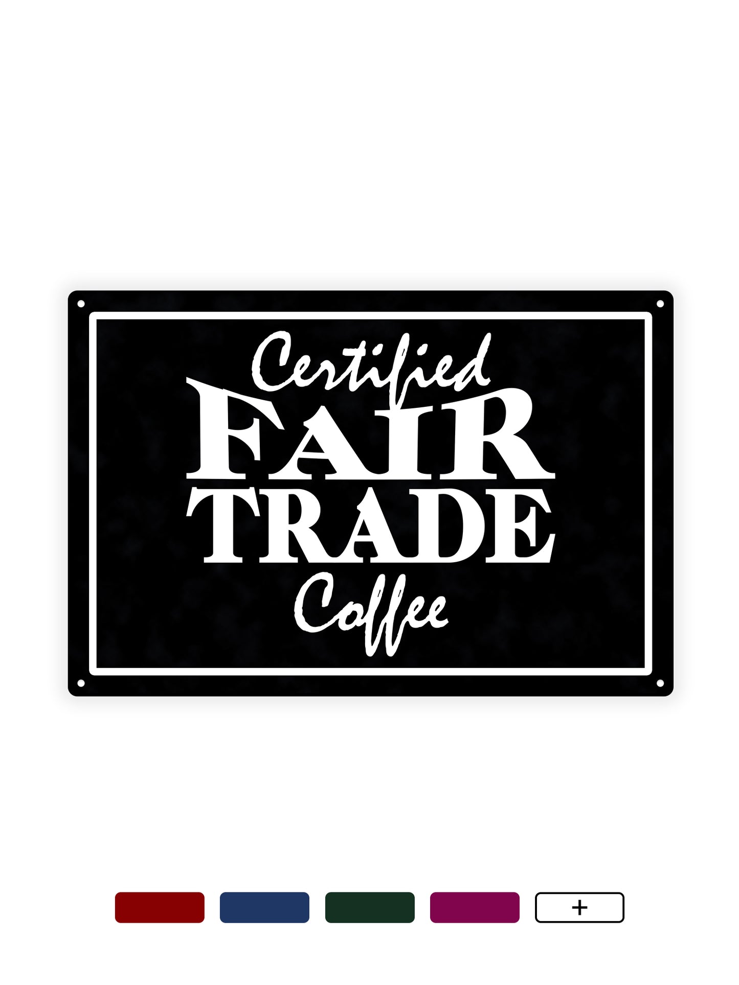 Certified fair trade coffee - Cafe Bord