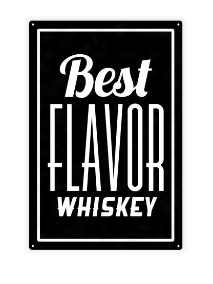 Best flavor whiskey - Cafe sign