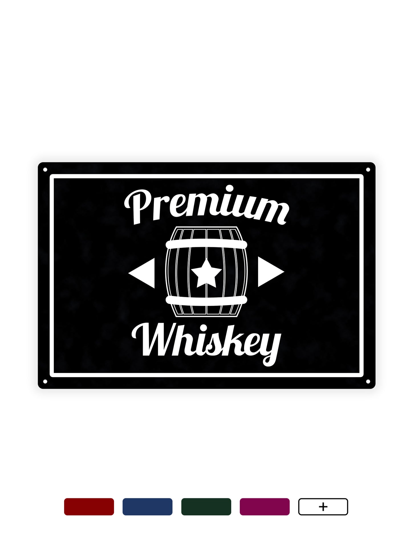 Premium whiskey - Cafe board