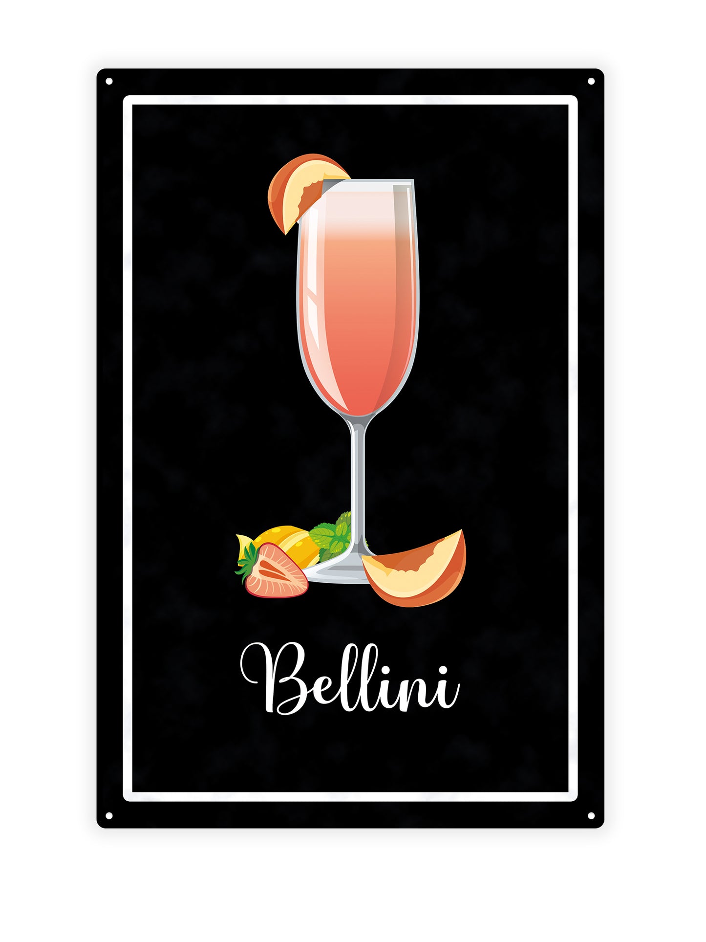 Bellini - Cafe plate 