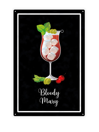Bloody Mary - Cafe plate
