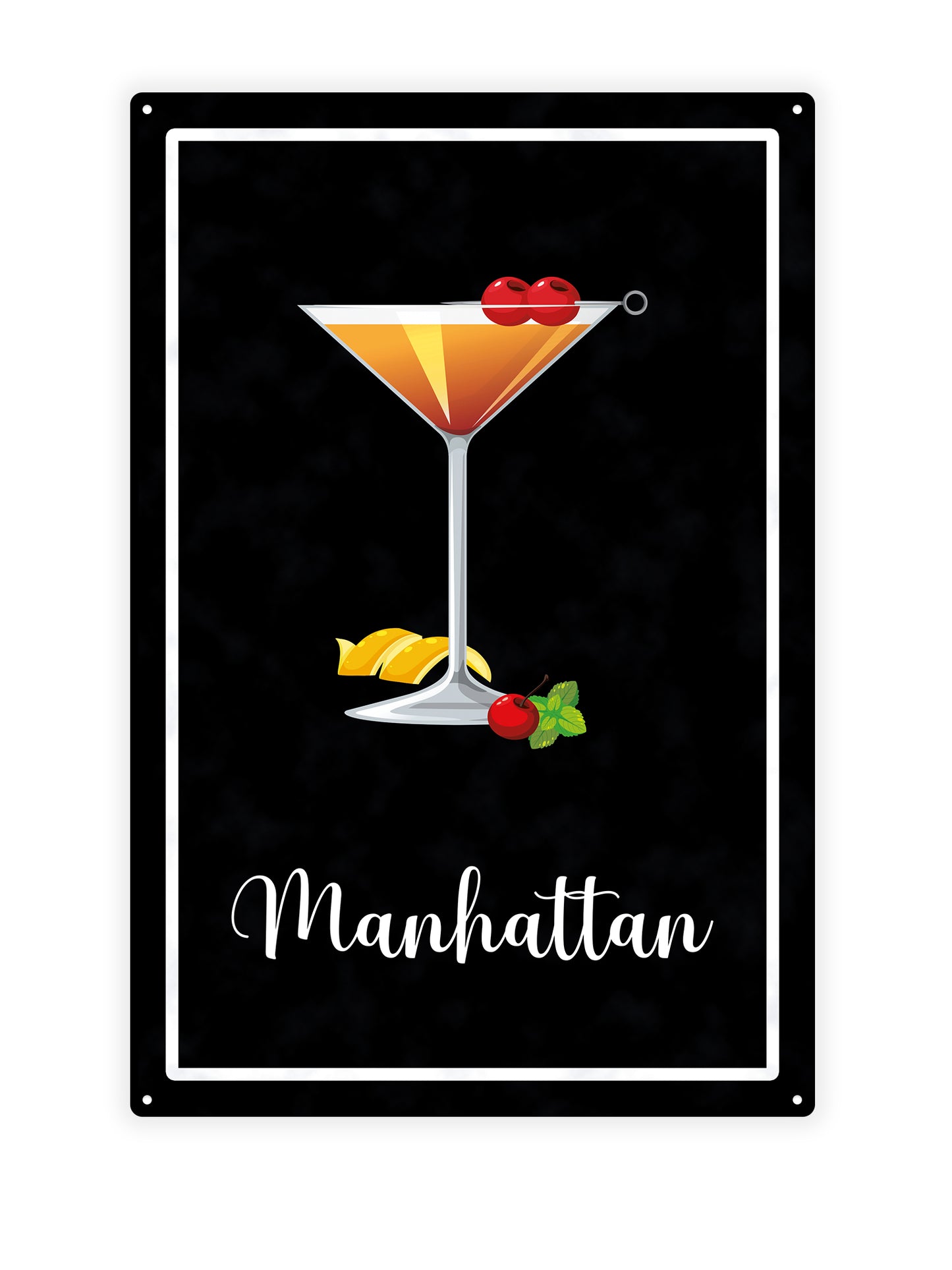 Manhattan - Cafe plate