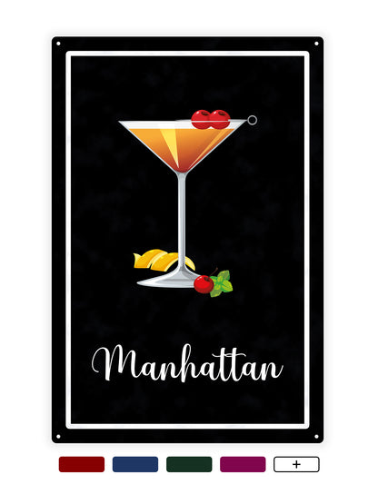 Manhattan - Cafe plate