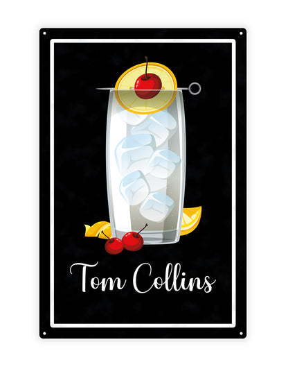 Tom Collins - Cafe plate